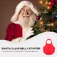 thumbnail image 3 of GAXIRE 1 pieza divertida de Papá Noel unisex con barriga falsa, accesorios navideños para cosplay, espectáculos, disfraces, talla única (rojo), 3 of 6