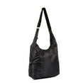 thumbnail image 4 of Karla Hanson Pack n Fold Foldable Hobo Crossbody Bag - Black, 4 of 7