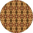 thumbnail image 1 of Ahgly Tapis d'Intérieur Lavable en Machine Carré Rouge Tomate, 3 Pieds Carré, 1 of 7