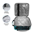 thumbnail image 3 of ALAZA Skull Butterfly Flower Lunch Box Insulated Lunch Bag Reusable Thermal Cooler Tote School Picnic, 3 of 6
