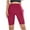 Watermelon Red, variant on Generic Womens Biker Shorts Tummy Control High Waisted Yoga Short Running Workout Spandex Compression Shorts with Pockets