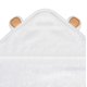 thumbnail image 3 of Extra Soft Hooded Towel - Brown Ears - Super Absorbent and Hypoallergenic Rayon from Bamboo Bath Towels - Sized for Infants and Toddlers, 3 of 5