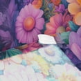 thumbnail image 3 of Yayeee Tapestry Wall Hanging for Bedroom 60" x 40" Living Room Home Wall Art Decor, Light Purple Flowers, 3 of 7