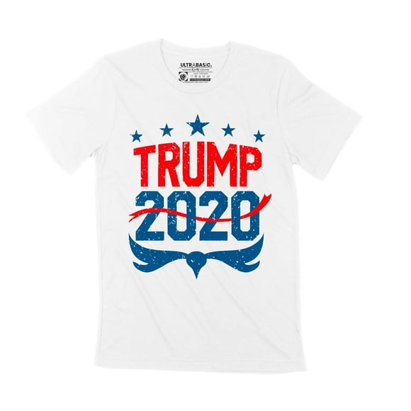 Men's Graphic T-Shirt Donald Trump Merchandise President 2020 4th Birthday Anniversary 4 Year Old Gift 2020 Vintage Eco-Friendly Short Sleeve Novelty Tee