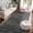 Black, variant on 4x5 Washable Entryway Rug, Modern Moroccan Runner, Soft Non-Slip Low Pile Floor Carpet for Kitchen, Living Room, Bedroom, Home Office, Black