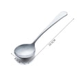 thumbnail image 2 of xiaxaixu Cuillère à Soupe en Acier Inoxydable Tête Ronde Grande Cuillère Dorée, 2 of 3