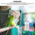 thumbnail image 4 of Bebedero Para Pájaros, Duradero, Transparente, Fácil Operación, Fácil Mantenimiento, Dispensador Automático De Agua Para Pájaros Para Todo Tipo De Pájaros, 4 of 7