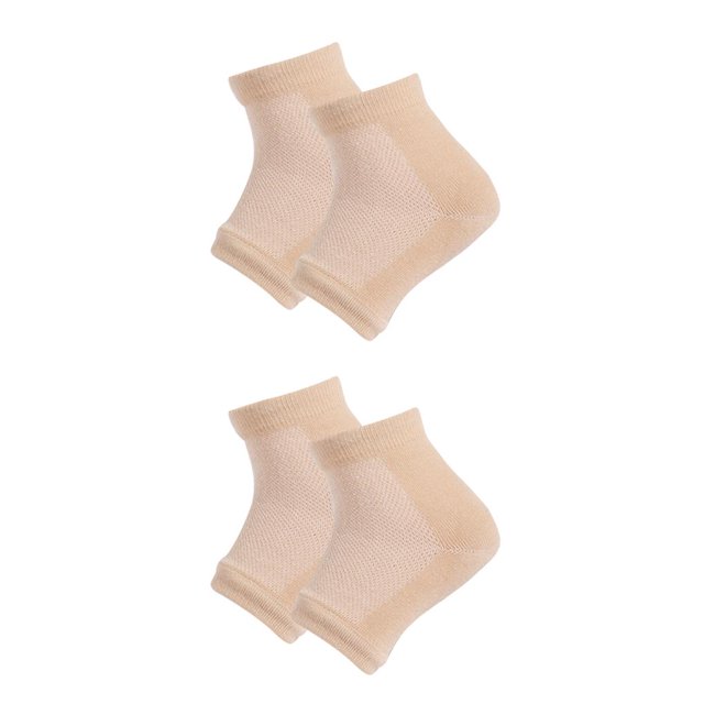 Juego de calcetines de Gel para El talón sweethay Kit de tobillo ajustable Tono de piel de malla nocturna