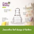 thumbnail image 3 of BeeBaby Comfort Standard neck Feeding Bottle 240ML / 8Oz.-Green, 3 of 8