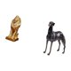 thumbnail image 5 of Majestuosa escultura de resina de león y , figura coleccionable de animal decorativo para mesa, ideal para oficina, hogar, estantería, sala de es, 5 of 8