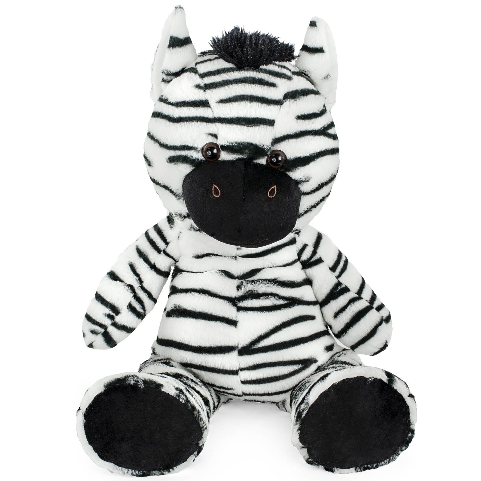 Super Soft Plush Zebra Stuffed Animal Toy, Adorable Striped Zebra Jungle  Animal,  Inch 