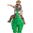 thumbnail image 3 of GOOSH 55 inch Halloween Costumes Inflatable Dinosaur Costume for Kids, Funny Toddler Dinosaur Costume for Boys Girls, Blow Up Dinosaur Costume Teen Size for Halloween Party Cosplay, 3 of 13