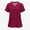 Wine Red, variant on LYMAYTER S-5XL Women's Slim Nurse Uniform Medical Uniform Short Sleeve Nurse Uniform with Pockets Medical Uniform