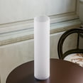 thumbnail image 3 of WGV Frosted Glass Hurricane Candle Shade Chimney Tube - 2.5" Wide x 14" Height, Good quality, Heavy Weighted Base - 1 Pc, 3 of 7