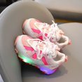 thumbnail image 4 of Akiihool Baby Shoes Baby Boys Girls High Top Ankle Sneakers Toddler Neutral Boy Girl Sneaker (Pink,12.5 Little Kid), 4 of 5
