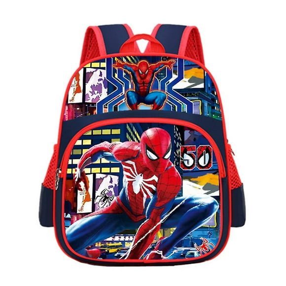 Sac à dos Surgelé Spider-man, Sac à dos de dessin animé pour enfants en bas âge, garçons et filles, sacs d'école préscolaire, Sac à livres léger et imperméable