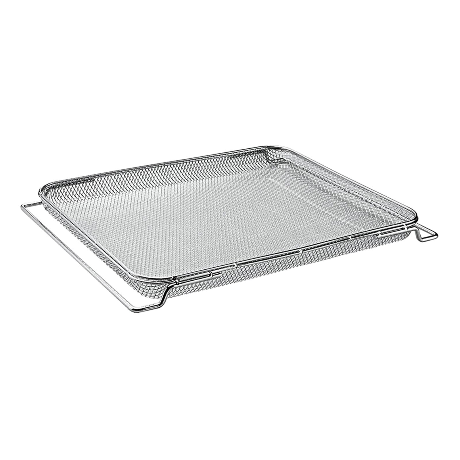 Oven Grill Mesh Grill Basket Replacement Oven Tools Stainless Steel Multipurpose Oven Baking Tray for Fries, Bread Chicken