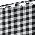 thumbnail image 3 of Black White and Gray Checkerboard Pattern Shower Curtain 36"x72" ,Bathroom Decorative Shower Curtains Set with 12 Hooks,Modern Waterproof Washable Shower Curtain, 3 of 6