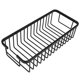 thumbnail image 2 of Estante de almacenamiento de pared, cesta organizadora de especias de cocina de gran capacidad, de aluminio espacial, a prueba de óxido, para baño, salón de belleza, 2 of 14