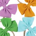 thumbnail image 3 of 40 Uds. Lazos para el cabello para niñas, lazos para el cabello, diadema elástica, soporte para cola de caballo, banda para el cabello, accesorios para el cabello para niños pequeños Rojo Verde, 3 of 5