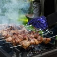 thumbnail image 6 of MQOUO BBQ Gloves, 1472 Degree F Heat Resistant Grilling Gloves Silicone Non-Slip Oven Gloves Long Kitchen Gloves for Barbecue, Cooking, Baking, Cutting, 6 of 14