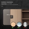 thumbnail image 4 of Cerradura Inteligente Tuya para Gabinetes, con Bluetooth y Acceso con Tarjeta IC, Control por Aplicación, Entrada Sin Llave para Muebles y Cajones., 4 of 5