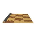 thumbnail image 2 of Ahgly Company Indoor Square Abstract Brown Contemporary Area Rugs, 3' Square, 2 of 4
