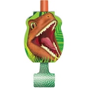 Angle View: Dinosaur Party Blowers, 8ct