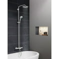 thumbnail image 2 of Grohe 26 490 Euphoria Double Handle Thermostatic Shower System 57-15/16" Center To Center, 2 of 3