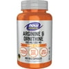 NOW Sports Nutrition, Arginine & Ornithine 500/250 mg, Amino Acids, 100 Veg Capsules
