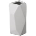 thumbnail image 4 of Decorative Ceramic Multi Paned Vase, Modern Style Centerpiece Table Vase, 4 of 7