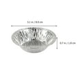 thumbnail image 2 of Tart Egg Mini Mold Pan Pie Tins Molds Shells Crust Stainless Steel Pans Cupcake Baking Cup Disposable, 2 of 5