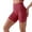Red, variant on IROINNID Women's Tie-Dye Seamless Yoga Wear Sport Shorts