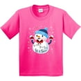 thumbnail image 3 of Inktastic Holiday Snowman Youth T-Shirt, 3 of 5