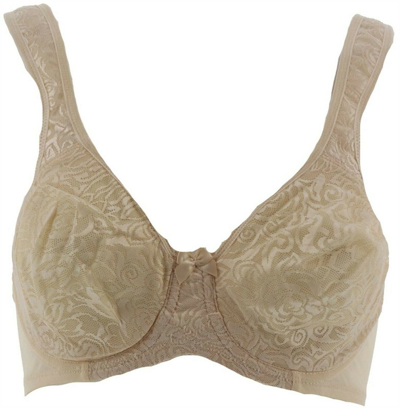 Breezies Breezies Wild Rose Lace Seamless Underwire Bra Women's