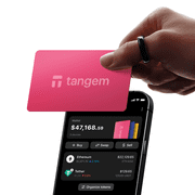 Tangem Wallet Pack of 3 - Secure Crypto Wallet - Trusted Cold Storage for Bitcoin, Ethereum, NFTs & More Coins - 100% Offline Hardware Wallet- Spring Bloom Collection