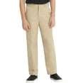 thumbnail image 4 of Real School Boys School Uniform Flat Front Pants, Sizes 4-16 & Husky, 4 of 6