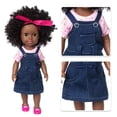 thumbnail image 4 of Doll Ecore Fun Black Baby Girl de 37 cm con conjunto de ropa de silicona, 4 of 9