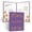 Purple, variant on Promot Large Birthday Card for Party – Guest Book Alternative, Signature & Memory Keepsake, Birthday Celebration Decor (Sapphire Blue)