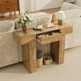 thumbnail image 4 of 47" Wooden Console Table with Drawer, Industrial Farmhouse Sofa Table for Entryway, Behind Couch, Rustic Rectangular Foyer Table for Living Room, 4 of 10