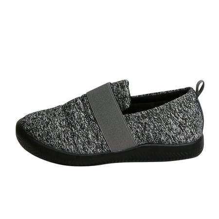 

Fsqjgq Wedge Heels for Women Ladies Fashion Color Blocking Cotton Comfortable Soft Soled Flat Casual Athletic Shoes Women 7 Wide Grey 42