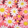 thumbnail image 6 of HAOXIT Tablecloth, Rustic Country Farmhouse Cartoon Floral Daisy Flower Party Table Cover for Kitchen Dining Room Table Decor 31-35, 6 of 8