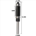 thumbnail image 2 of De Acabado Rodamiento E Inferior Enrutador Bit Shank 1/4 "- Longitud De Corte 25 Mm Y 38 Mm (PAQUETE De 2 Piezas) Carb DYNWAVEMX Recortar la broca del enrutador, 2 of 8