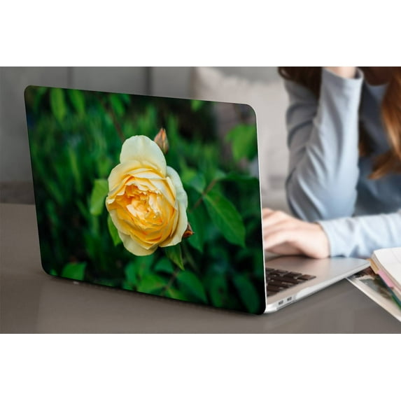 KSK KAISHEK Plastic Hard Shell Only Compatible 2012 - 2015 Release Old MacBook Pro 15" Retina Display + Black Keyboard Cover Model: A1398 Rose series 0902