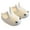 White, variant on Loliuicca Kids Girls Boy Slippers Non-slip Cute Hollow out Toddler Slide Sandals