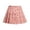 Pink, variant on lnmuld High Waist Plaid Pleated School Uniform Skirt Casual A Line Skirt Pink,5-6 Years