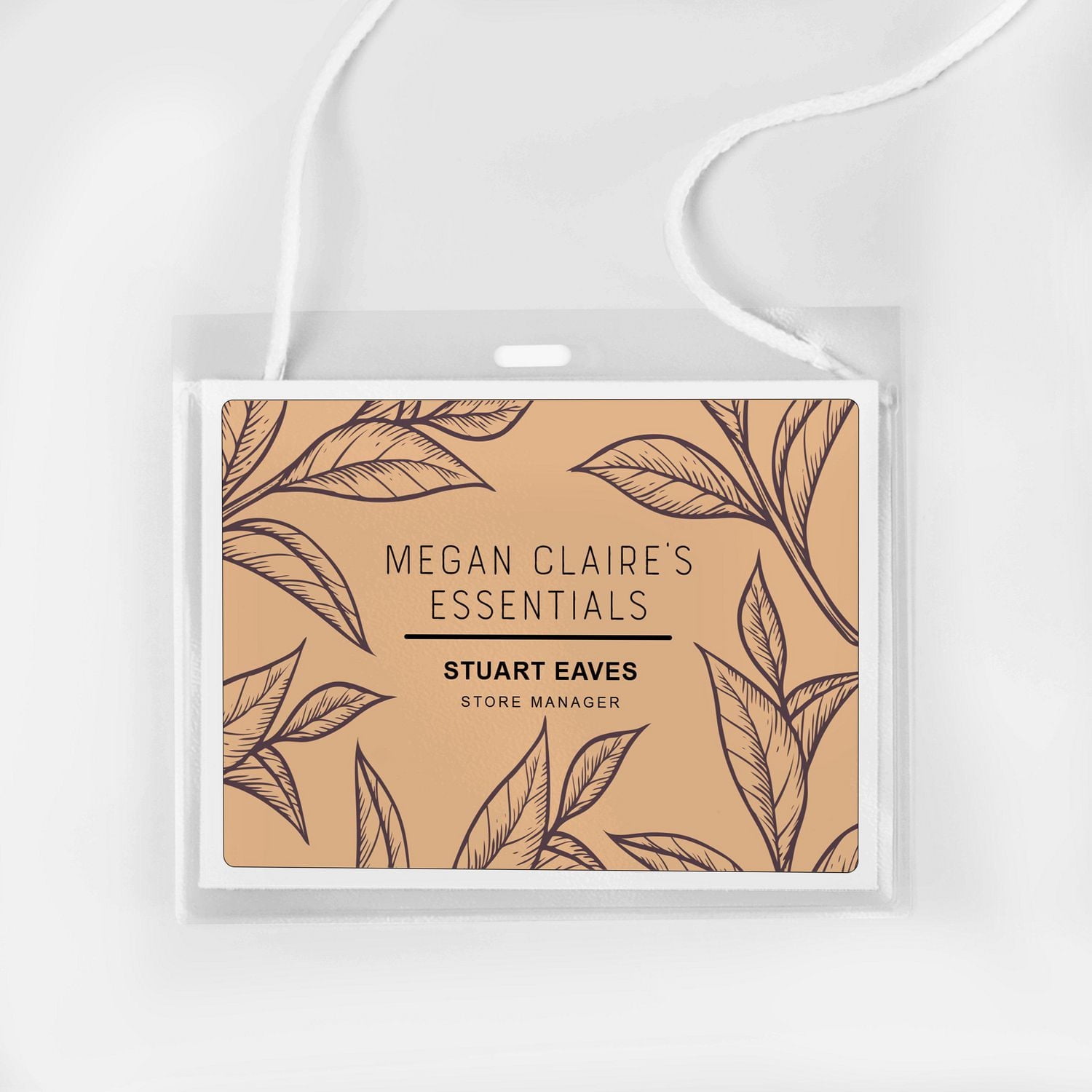 Avery Badges avec cordes pour imprimantes à laser ou jet d'encre, 3" x 4" - 5393