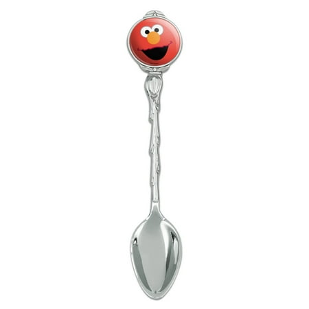 

Sesame Street Elmo Face Novelty Collectible Demitasse Tea Coffee Spoon