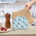 thumbnail image 2 of Yayeee Napkin Holder for Table Kitchen Paper Tissue Organization, Blue Ice Hockey, 2 of 8
