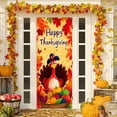 thumbnail image 4 of Aodebiao Thanksgiving Door Cover Decoration 35x71 Inch, Polyester Holiday Door and Wall Hanging for Festival Party Decor with Easy Installation, 4 of 6